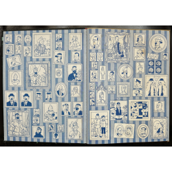 Vol 714 pour Sydney + dédicace Hergé Unique !