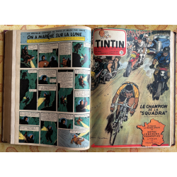 Reliure Tintin 1953
