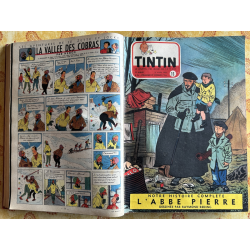 Reliure Tintin 1954