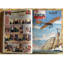 Reliure Tintin 1954