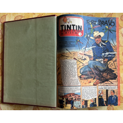Reliure Tintin 1955