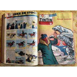 Reliure Tintin 1957