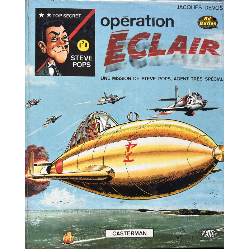 Steve Pops - Opération éclair - T2