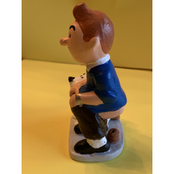 Caganer Tintin et Milou